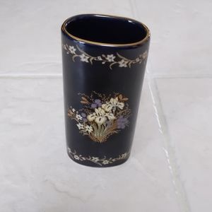Greek Floral Vase 24k